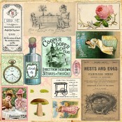 Mad Tea Party Collection - Cut & Create Ephemera